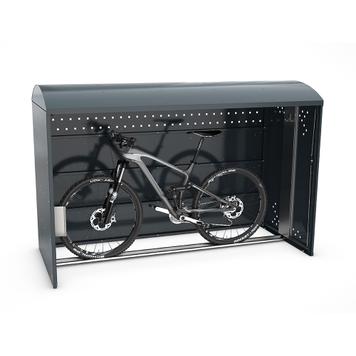 Fahrradgarage „BikeBox 1“ mit Seitenwand